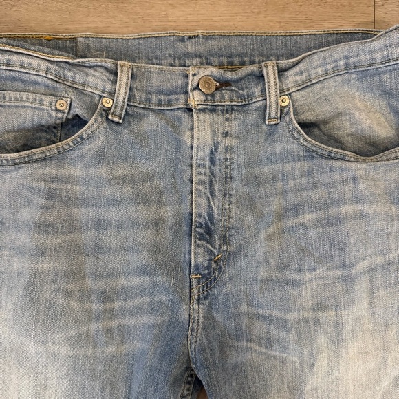 Levi's Men's 505 Original Fit 34x30 Blue Jeans 00505-2765 - Picture 3 of 7